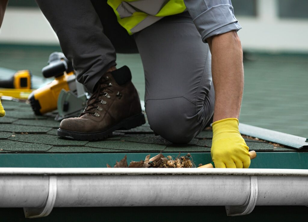 Gutter Repair Roofing for Troops