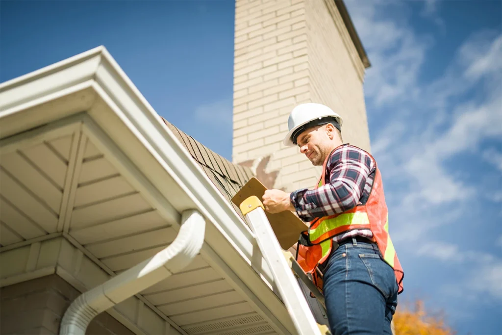 Repairing Roof Roof for troops