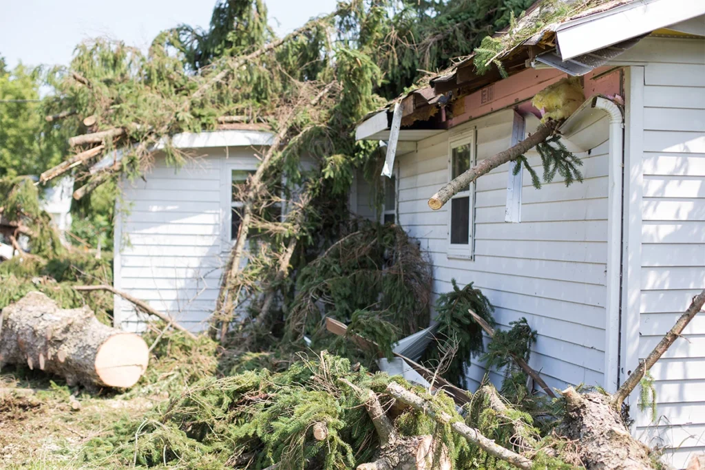 Storm Damage Roofing for Troops