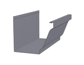 K-style gutter